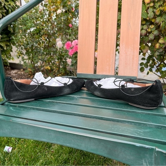 Lucky Brand Aviee Lace Up Ballet Flats - Picture 4 of 10